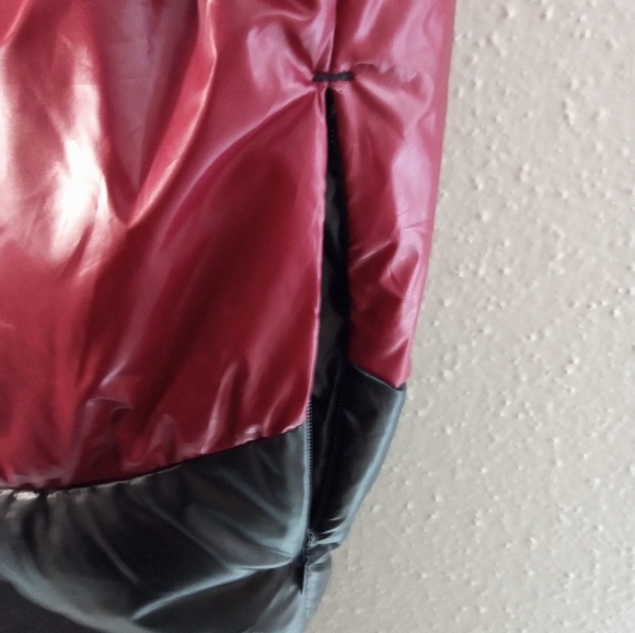 Women's Love & Sports Mulitcolor Puffer Zip Outdoor Vest sz Small 4-6 - Picture 5 of 7